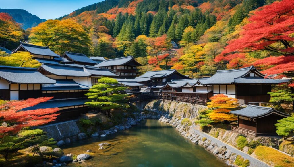 Scenic beauty of Japan's hidden towns