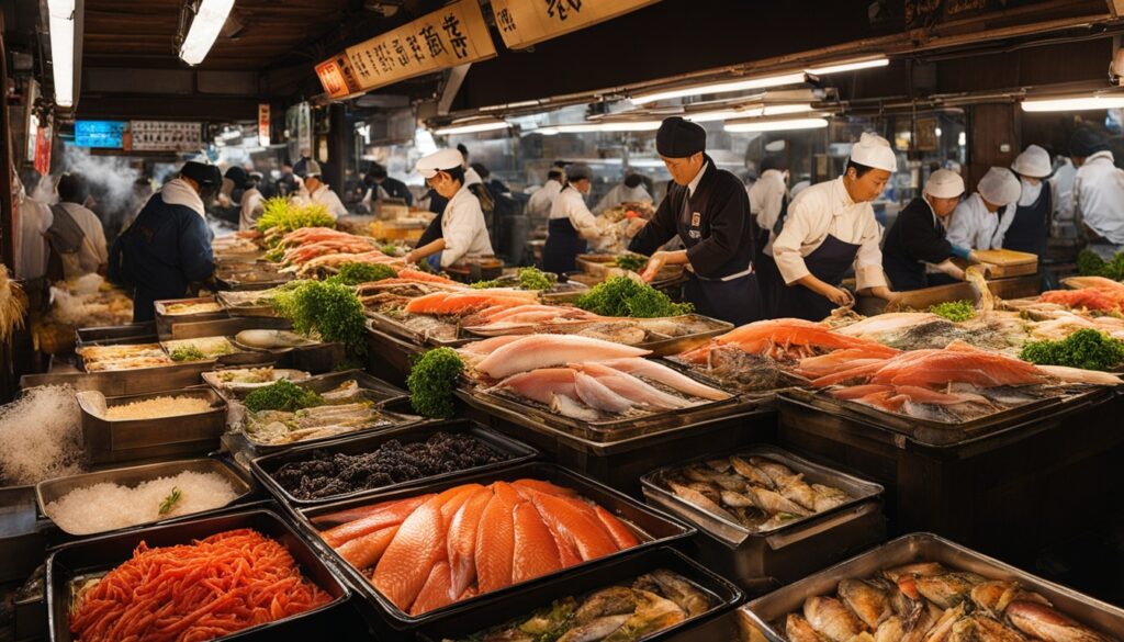 Nijo Fish Market Offerings