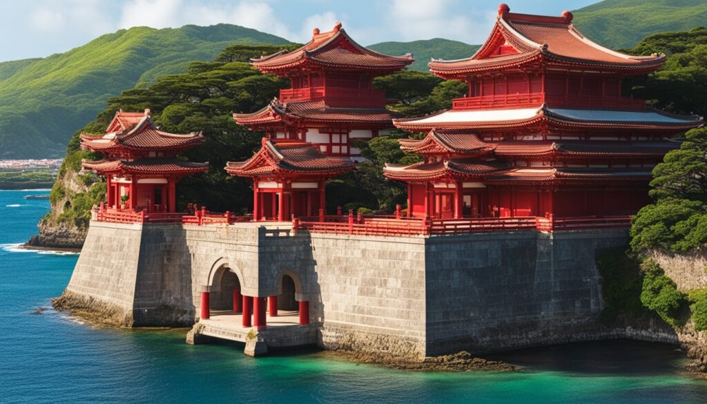 Shuri Castle in Okinawa